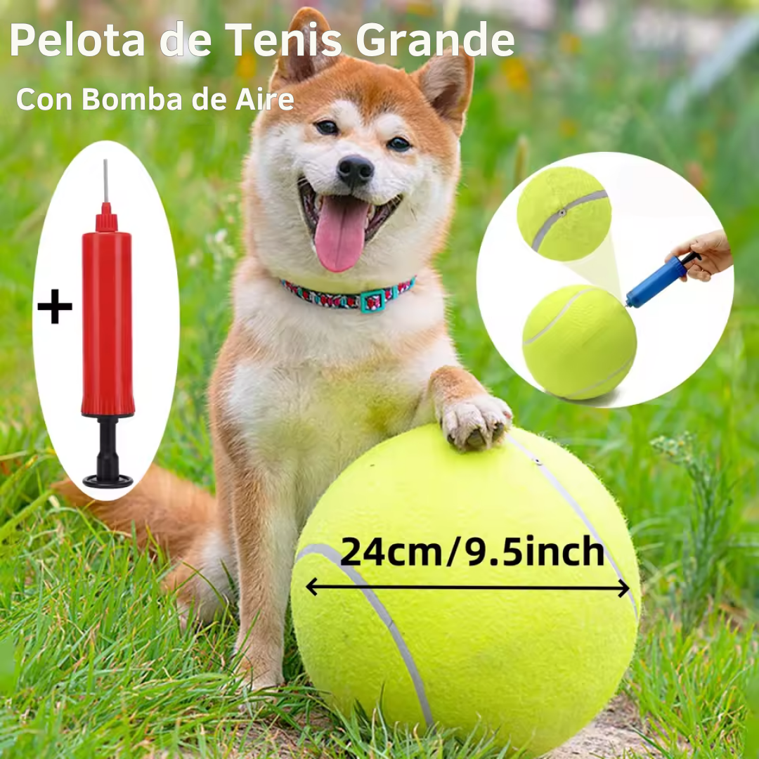 Pelota de tenis gigante